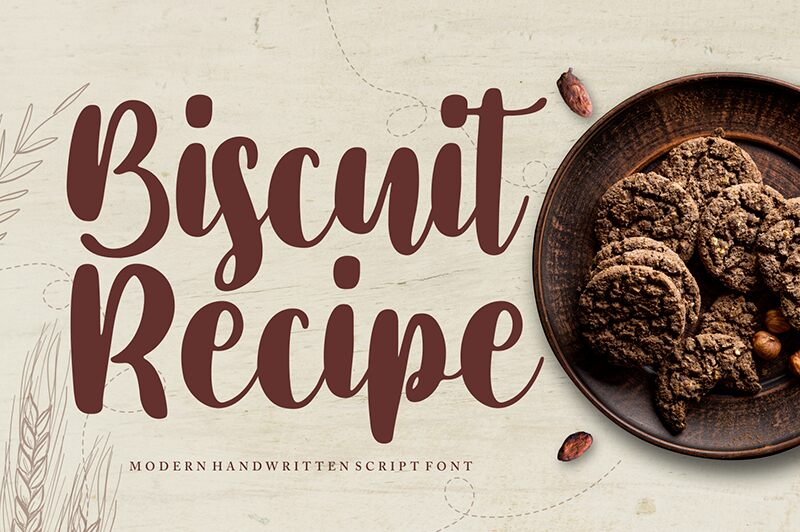 Biscuit Recipe Carattere