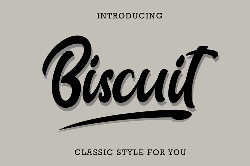 Biscuit Czcionka