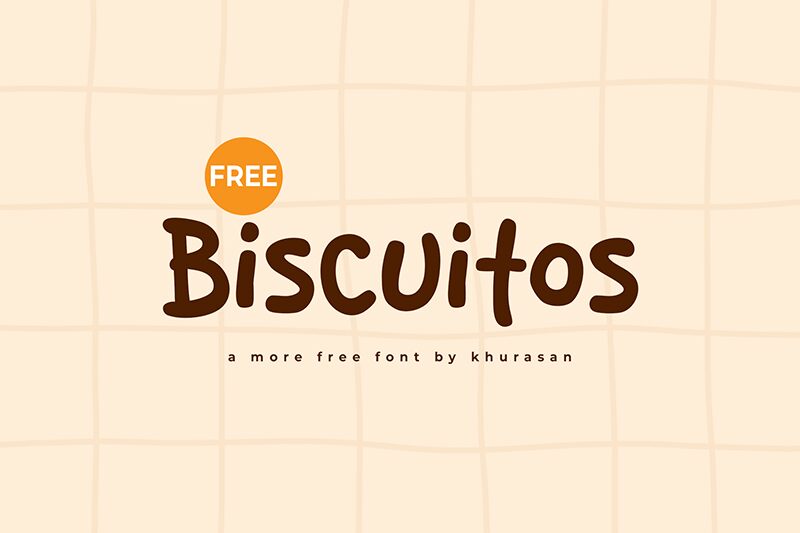 Biscuitos Schriftart