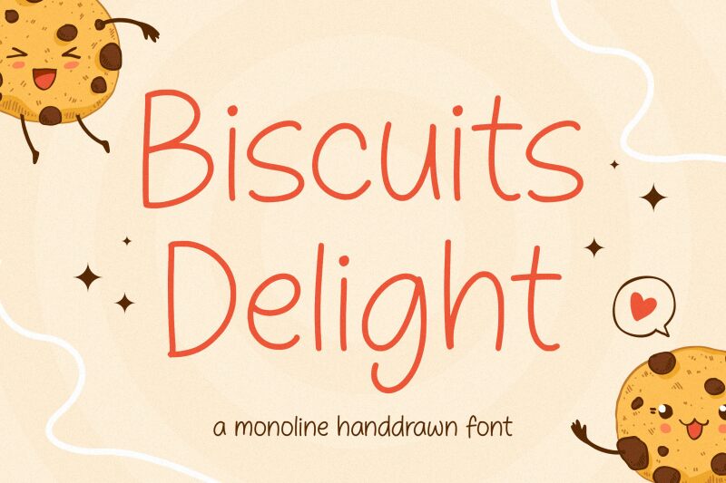 Biscuits Delight フォント