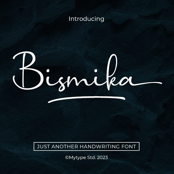 Bismika الخط