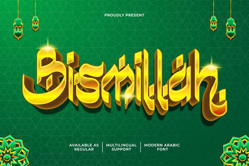 Bismillah Font