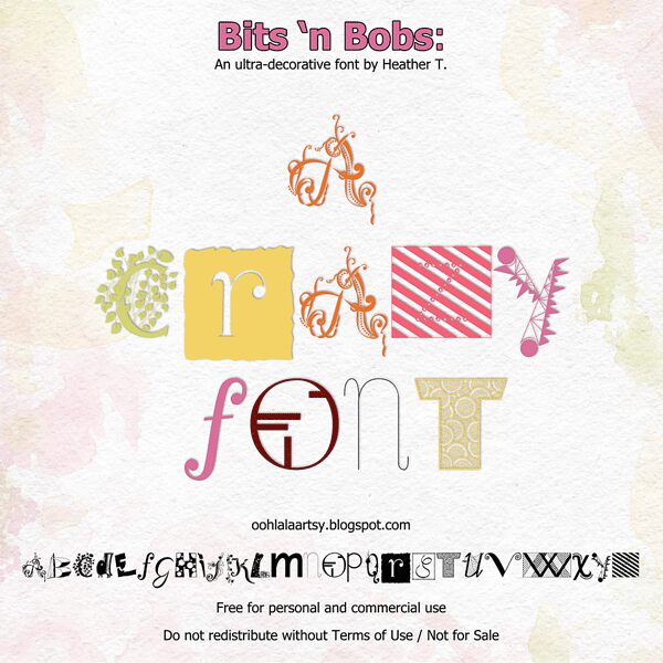 BitsNBobs Carattere