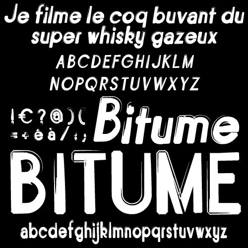 Bitume Fonte