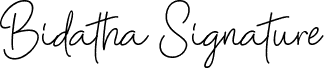 Bidatha Signature