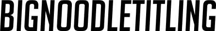 BigNoodleTitling Oblique