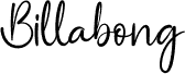 Preview of the Billabong font