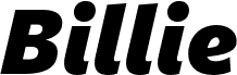 Billie DEMO Black Italic