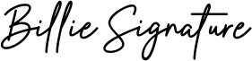 Billie Signature DEMO! DEMO!