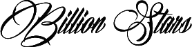 Billion Stars Personal Use