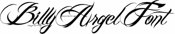BILLY ARGEL FONT
