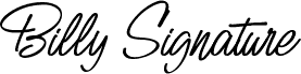 Billy Signature Italic