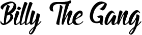BillyTheGang-Italic