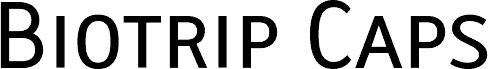 Biotrip Caps Regular шрифт