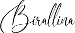 Preview of the Birallina font