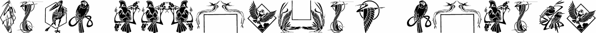 Bird Stencil Design