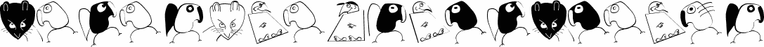 معاينة خط BirdsAndOtherBeings