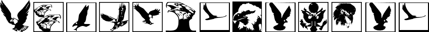 Preview of the BirdsInHeaven font