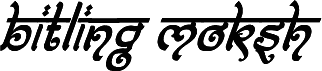 Bitling moksh Italic