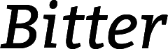 Bitter-Italic