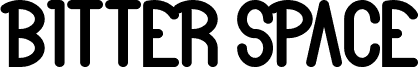 Bitter Space Demo Bold