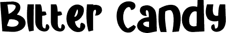 BitterCandyDemo font