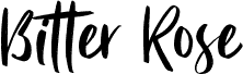 BitterRoseDEMO-Regular