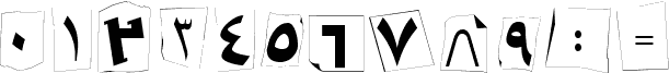Preview of the B Kidnap font