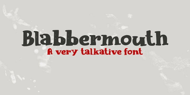 Blabbermouth Carattere