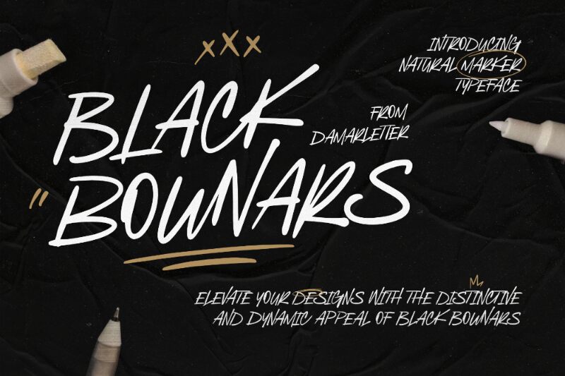 Black Bounars Carattere
