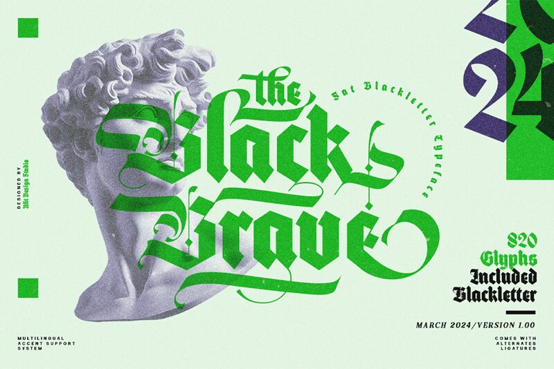 Black Brave Font