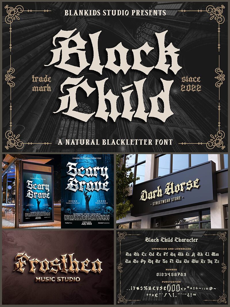 Black Child Czcionka