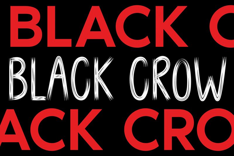 BLACK CROW Font