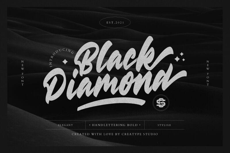 Black Diamond Czcionka