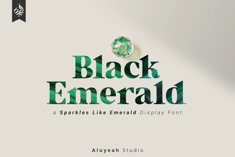 Black Emerald フォント