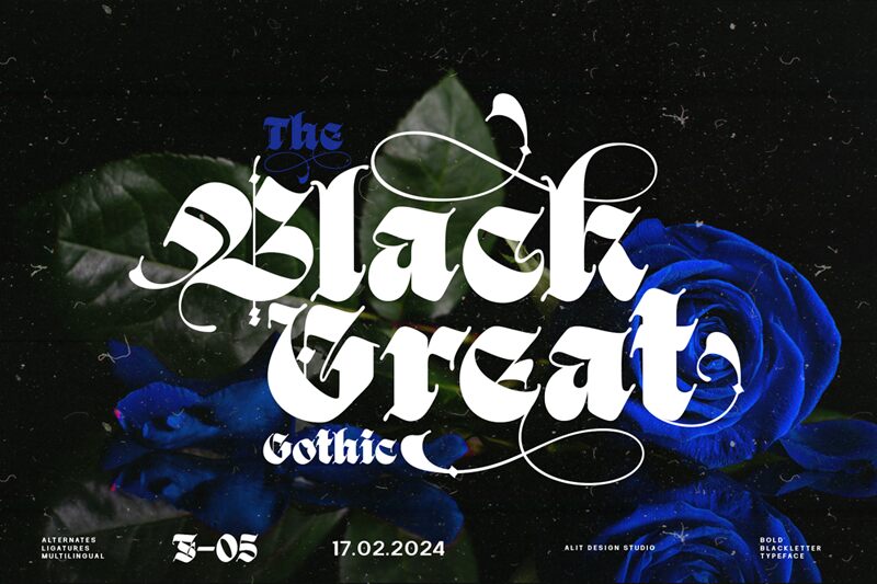 Black Great Font