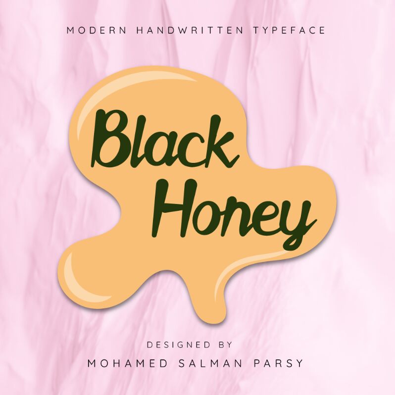 Black Honey Schriftart