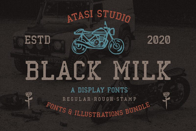 Black Milk フォント