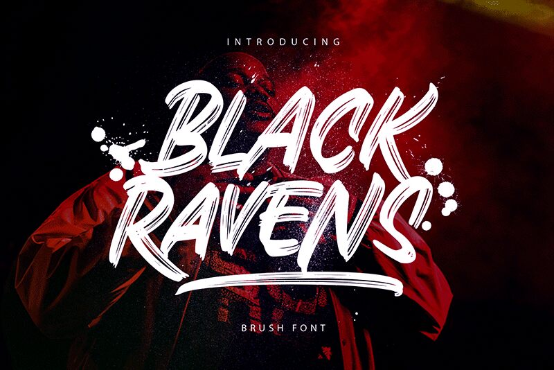 Black Ravens Czcionka