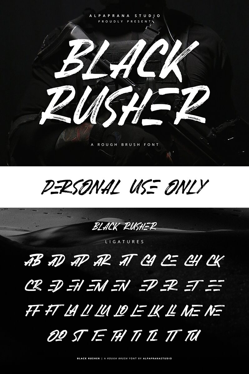 Black Rusher Carattere