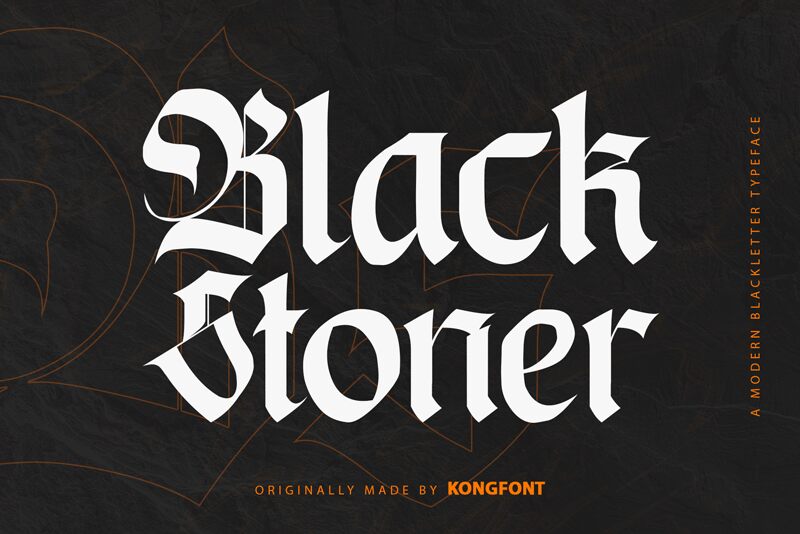 Black Stoner Czcionka