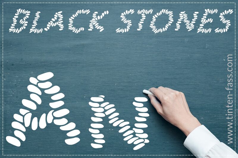 BLACK STONES Czcionka