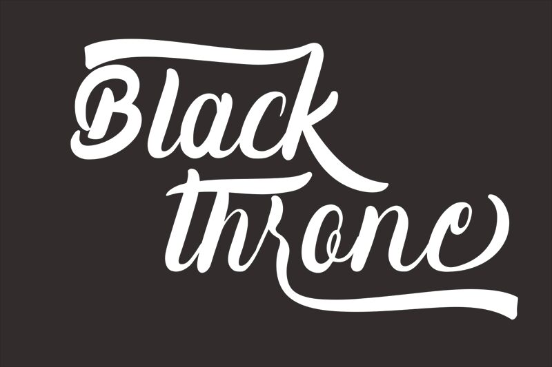 Black_Throne الخط 