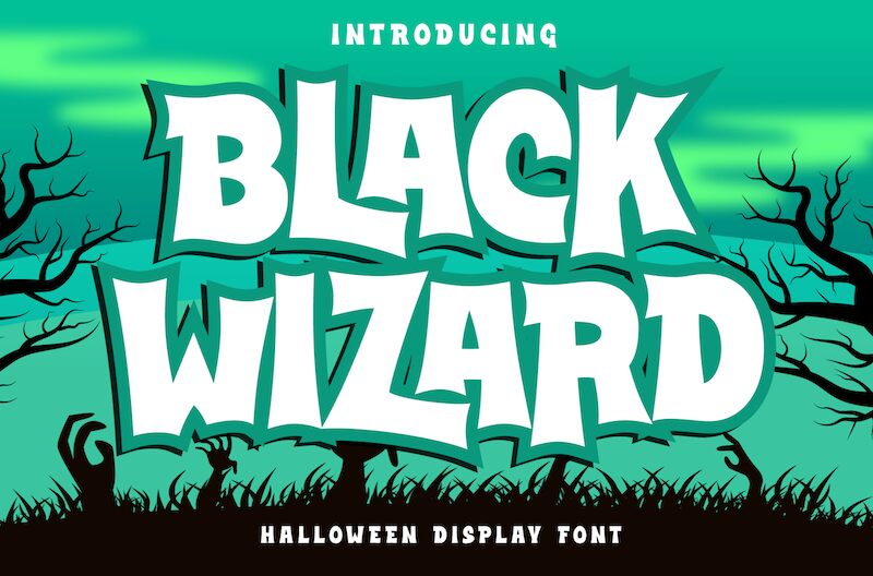 Black Wizard Druh písma