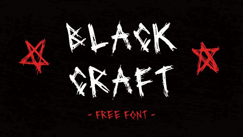 Blackcraft Czcionka