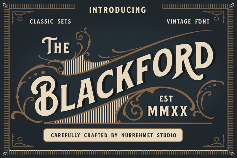 Blackford Schriftart