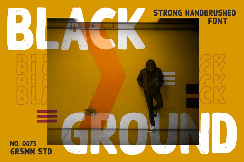 Black Ground Czcionka