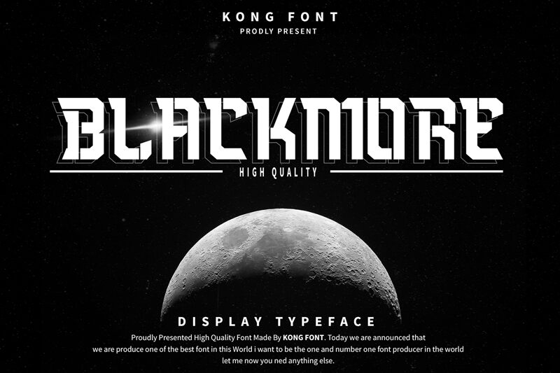 Blackmore Schriftart