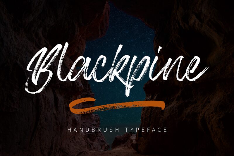 Blackpine Czcionka