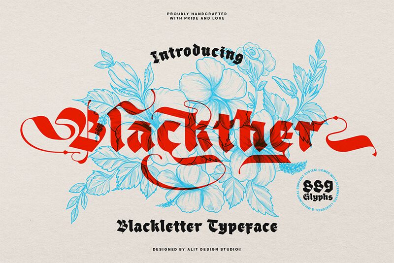 Blackther Font